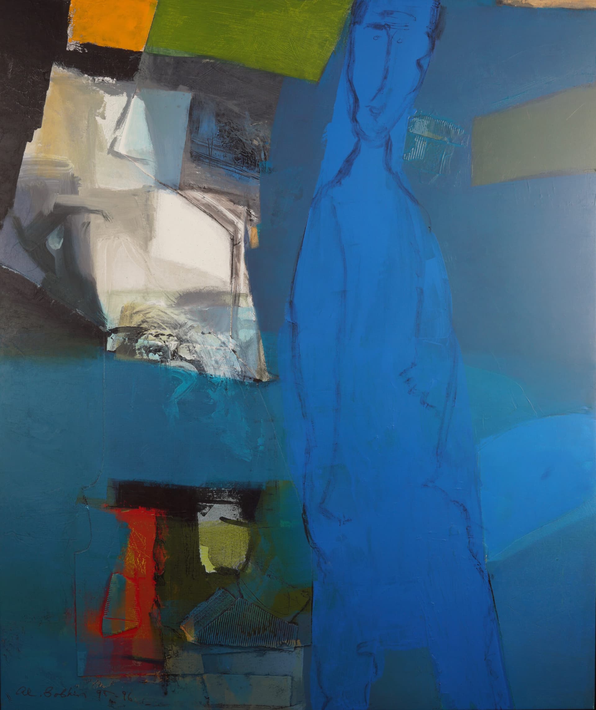 Blauw door Alexander Bobkin