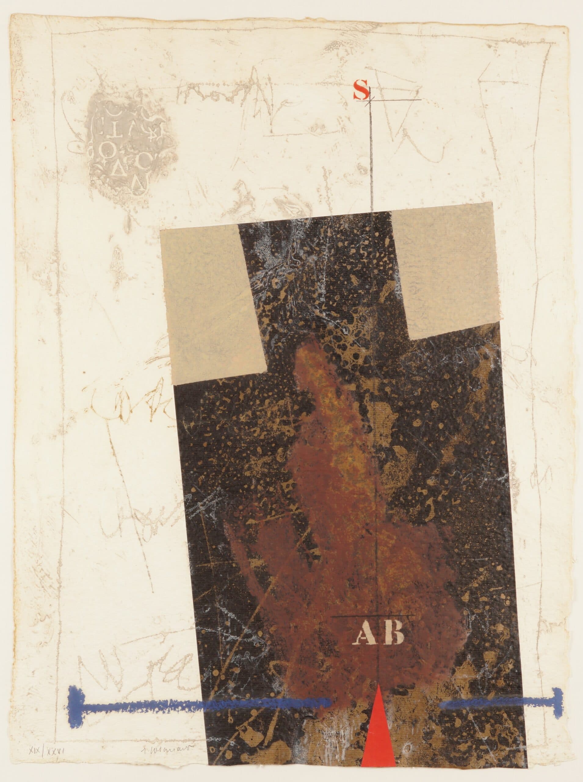 map “Lettres” / 5 stuks door Coignard