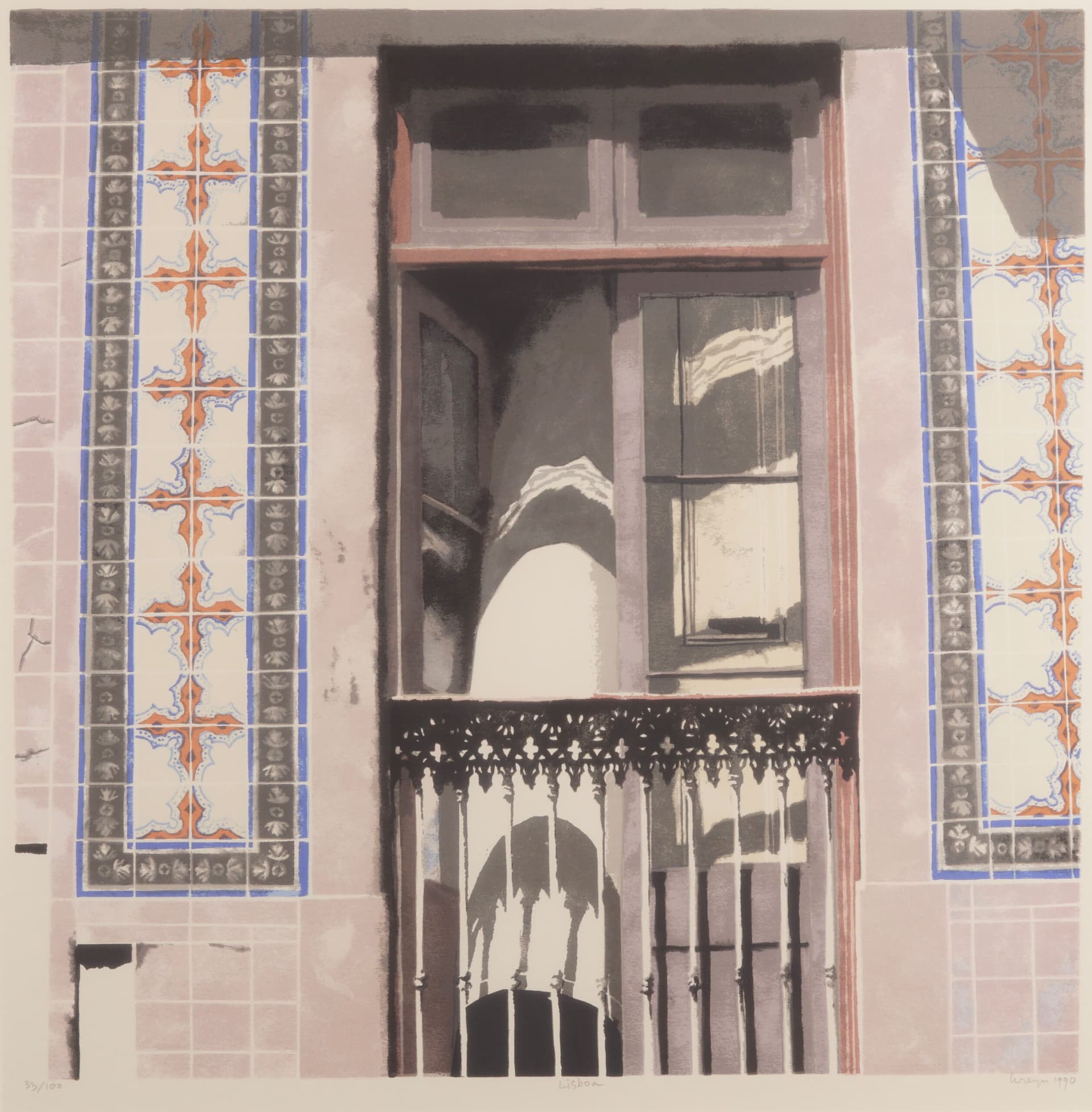City-map: Lissabon door Max Kreijn