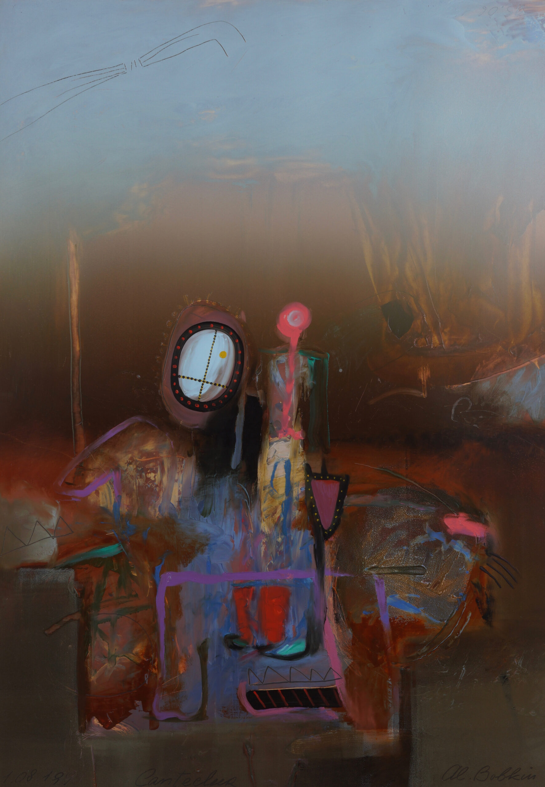 Sun drum door Alexander Bobkin