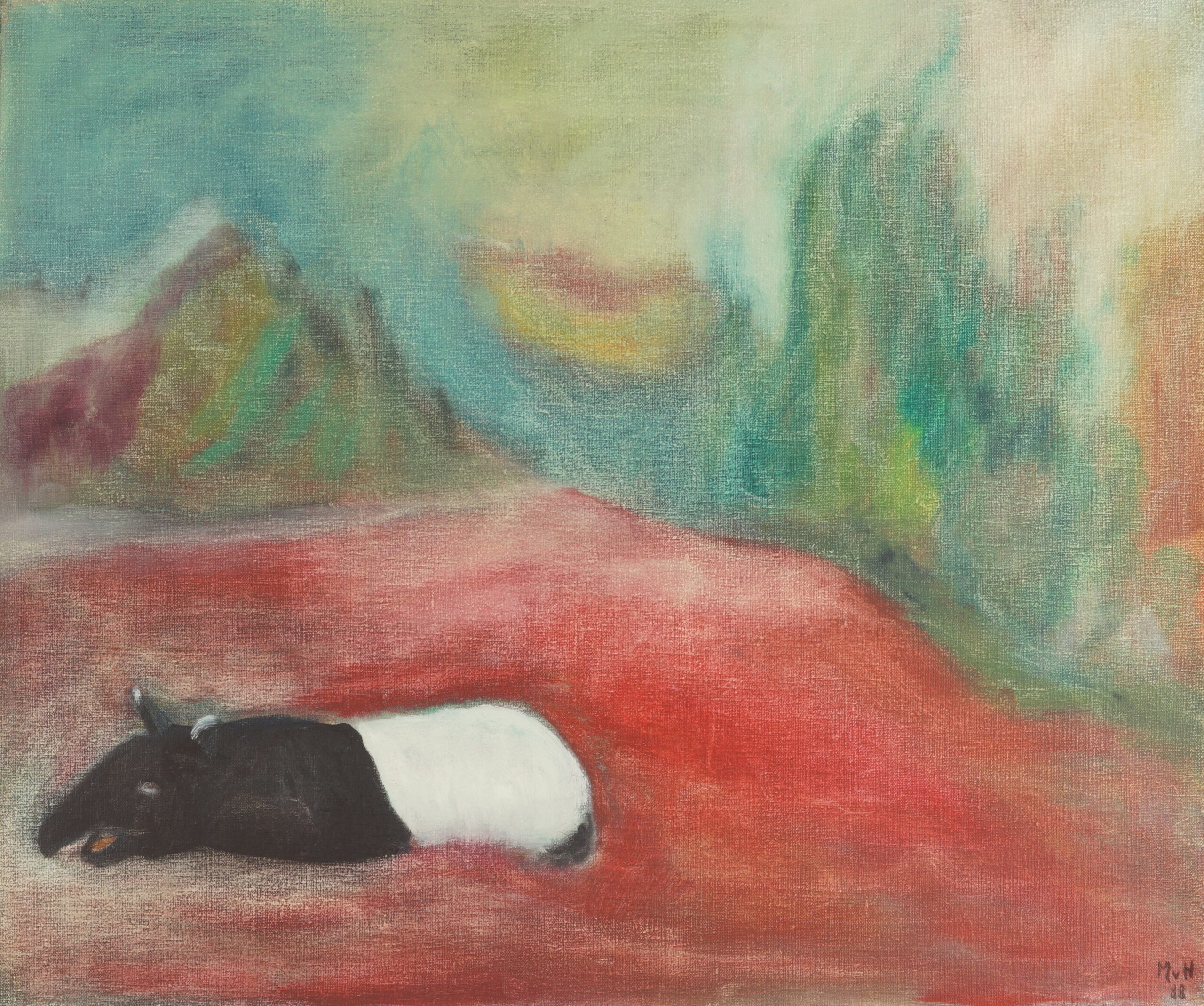 De laatste tapir door Maria van Heeswijk